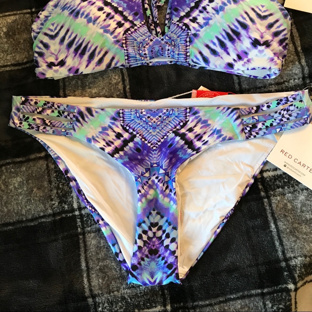 Red Carter bathing suit - Picture 6 of 6